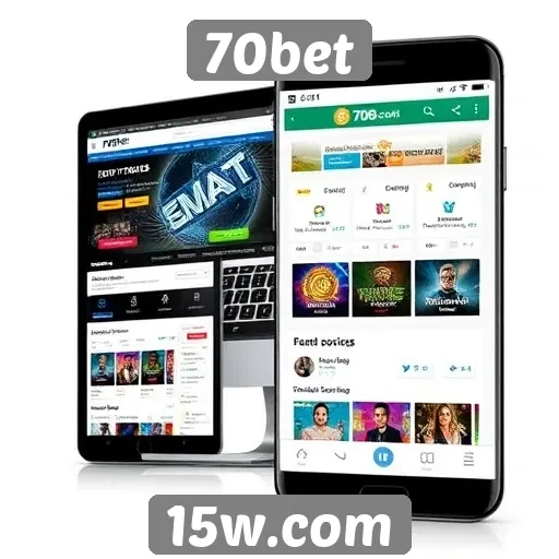 Acessibilidade e usabilidade do site 70bet em dispositivos móveis